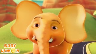 Ek Mota Hathi एक मोटा हाथी Hindi Nursery Rhyme and Kids Song [upl. by Akihc639]