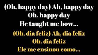 Oh happy day Legendado português e inglês LyricsWFLegendas BR US0016 Versão Susan Boyle 2014 [upl. by Leler]