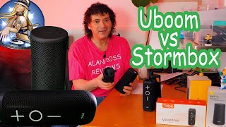 Earfun Uboom vs Tribit Stormbox  360 degree bluetooth speaker comparison [upl. by Ad51]