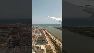 Josep Tarradellas Barcelona El Prat Airport  Landing Scene trip travel europe traveling [upl. by Eolc943]