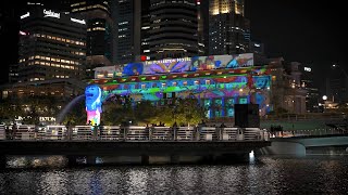 Marina Bay Singapore Countdown 2024 – Brightening Lives [upl. by Dorris]