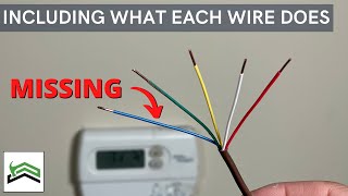 How To Fix A Missing C Wire  Nest Thermostat Troubleshooting [upl. by Vandervelde519]