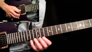 Steve Vai  Eugenes Trick Bag Guitar Lesson Pt2  Caprice Section [upl. by Antonietta973]