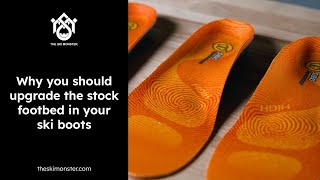 Why you should upgrade the stock footbed in your ski boots [upl. by Lawtun]