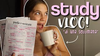 IL PRIMO ✨STUDY VLOG✨ anno 20242025 tanti compiti amp motivazione studio 📚🎀  SZ [upl. by Novad]