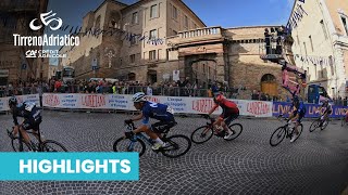 TirrenoAdriatico 2023  Stage 6 Highlights  Osimo Stazione  Osimo [upl. by Lohrman]