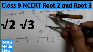 Root 93 on Number Line  Represent Root 93 on Number Line Class 9 Locate Root 93 on Number Line [upl. by Artemas509]