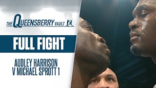 AUDLEY HARRISON v MICHAEL SPROTT 1 Full Fight  ENGLISH HEAVYWEIGHT TITLE  THE QUEENSBERRY VAULT [upl. by Ecidnac]