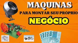 17 MÁQUINAS PARA MONTAR UM NEGÓCIO DE SUCESSO [upl. by Crooks815]