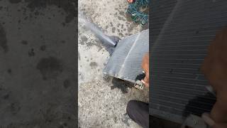 How to AC Condenser Cleaning acproblems automobile civiclovers hybrid oil [upl. by Airotnes368]