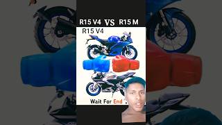 R15 V4 Vs R15M 😍 2023  FullComparison  shorts15yamaha bikeadventure [upl. by Atil]