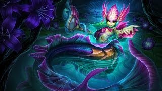 Skin Nami naiade  League of legends FR [upl. by Onitnatsnoc]