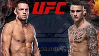 Nate Diaz vs Dustin Poirier quotIts Onquot UFC quotThe PPV Fightquot [upl. by Flossi]