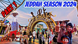 City walk Jeddah part 1  Jeddah season 2024 ZA media [upl. by Ambros683]