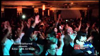 quotTere Mast Mast Do Nainquot Rahat Fateh Ali Khan LIVE in DC [upl. by Erbe637]