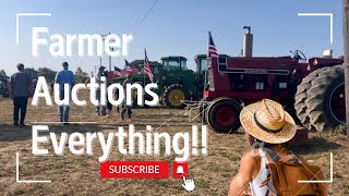 Farmer retires and auctions off EVERYTHING [upl. by Aneri]