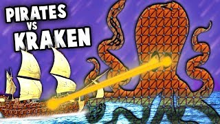 FORTS Giant KRAKEN vs Pirate Ship Forts New Update Gameplay [upl. by Rew159]