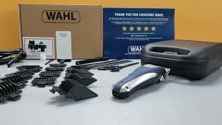 WAHL Professional Hair Clipper kit with Lithium Ion Pro Rechargeable cordless and cord [upl. by Olenka]