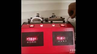 Double Mugs Heat Press Transfer Printing Machine [upl. by Resneps]