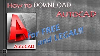 How to legally download and install Autocad for free Educational version [upl. by Kcirdor]