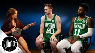 Rachel Nichols full conversation with Gordon Hayward and Kyrie Irving  The Jump  ESPN [upl. by Brown]