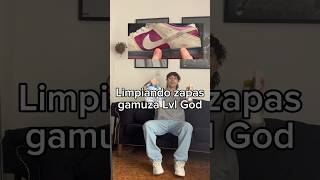 Limpiar Zapatillas GAMUZA god sneakerhead [upl. by Claudian]