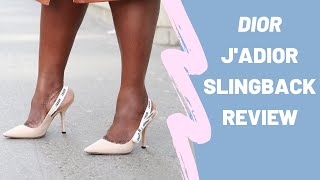 Dior Slingback Heels Review For Size 11 Feet amp Plus Size [upl. by Aseretairam]