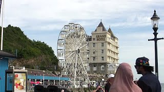 LLANDUDNO 2023 SEAFRONT PIER TOWN CENTRE [upl. by Adraynek]