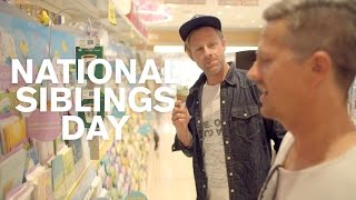 SWITCHFOOT  National Siblings Day [upl. by Linzy]