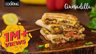 Quesadilla  Veg Quesadilla Recipe  Cheesy Quesadilla  Mexican style Quesadilla  Tortilla Recipe [upl. by Nora685]