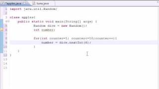 Java Programming Tutorial  26  Random Number Generator [upl. by Bonis]