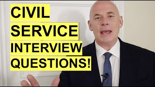 CIVIL SERVICE Interview Questions amp Answers How to PASS a Civil Service Success Profiles Interview [upl. by Acenahs253]