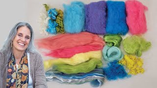 Wool for Felting  Needle Felting  Wet Felting  What Wool is Best for Felting [upl. by Ambros845]