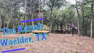 The Ranch Disc Golf Course in Waelder Texas [upl. by Damick]