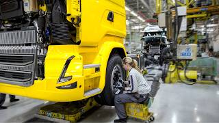 Volvo FH12 amp FH16 Truck Manufacturing🚍2024 Production How its built by GIRL employees👲 [upl. by Petunia]