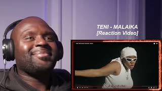 TENI  MALAIKA  REACTION [upl. by Jp]