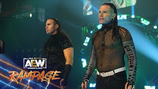 What Happened When the Hardys Showed Up on Rampage  AEW Rampage 31122 [upl. by Lehcear]