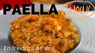 PAELLA EN FREIDORA DE AIRE airfryer cosori freidoradeaire [upl. by Orazio201]