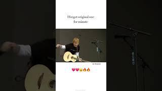 Ed Sheeran  shape of you  live  shorts live shapeofyou edsheeran  echolullabies [upl. by Nehtan]