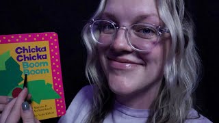 ASMR Tapping Tracing amp Reading Childrens Books to Put You to Sleep [upl. by Earehc]