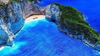 Navagio Beach Shipwreck Beach Greece [upl. by Cati]