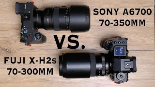 APSC Telephoto Photography  Sony Vs Fujifilm [upl. by Eirret]