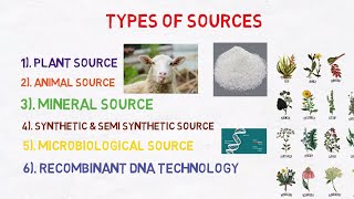 Sources of drugs Easy notes  General pharmacology [upl. by Eiramenna]