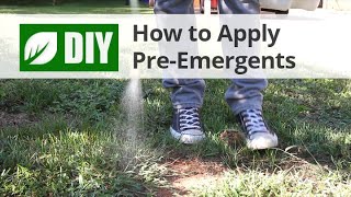 How To Apply PreEmergent Herbicide Weed Preventors  DoMyOwncom [upl. by Kosiur]