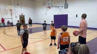 LaMonte 4th Grade vs Knob Noster Black 1 Round Basketball Tournament basketball basketballgame [upl. by Hugo]