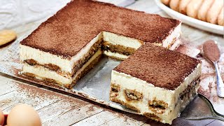 RECEITA quotORIGINALquot DO VERDADEIRO TIRAMISÙ ITALIANO 🇮🇹 [upl. by Auria772]