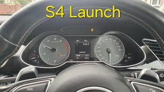 Launching my Audi S4 [upl. by Rennerb]