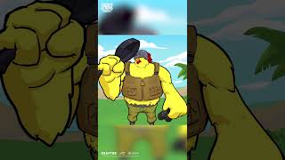 shorts PUBG MOBILE  Happy Banniversary Muscle Chicken [upl. by Niddala]