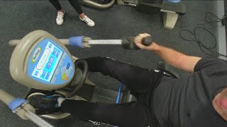 The NuStep machine A game changer for challengers  Super Fitness Weight Loss Challenge [upl. by Weiss]