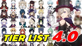 Genshin Impact  TIER LIST 40 ไฟล้วนมาแรง แต่ดีพอจริงๆรึ ปลPVพี่นิวหล่อมาก [upl. by Beffrey760]